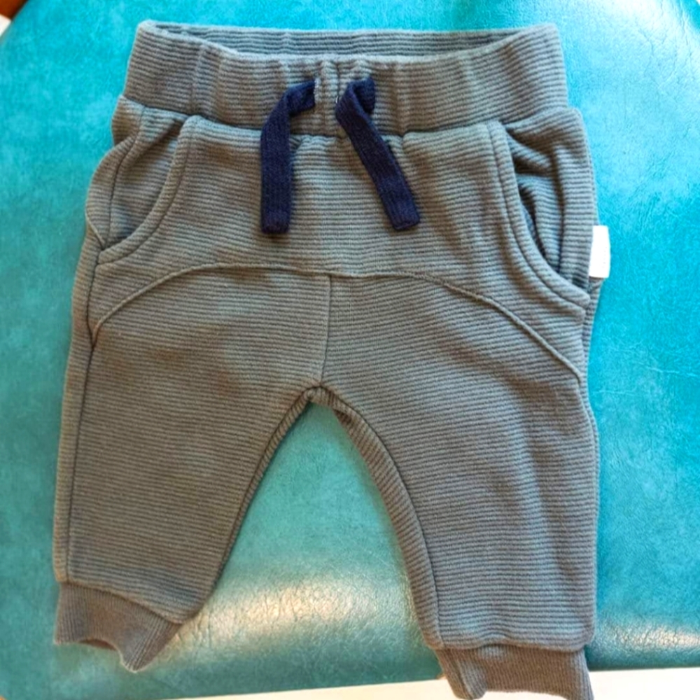 Miles Baby olive green jogger pants
